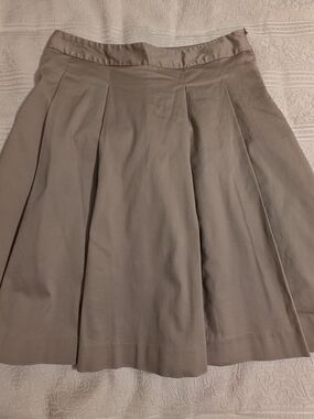 Merona A-Line Skirt in Taupe